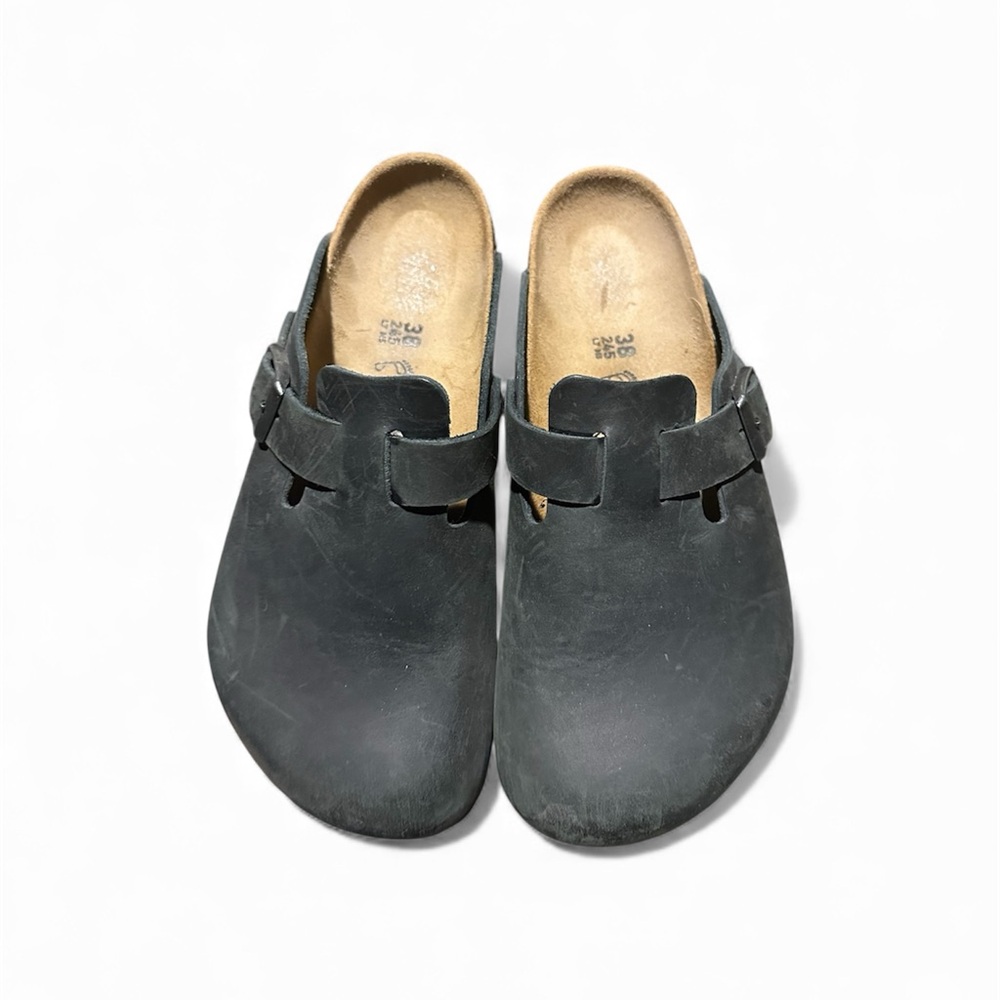 Birkenstock Boston - Oiled Leather Clog - Picture 3 of 8